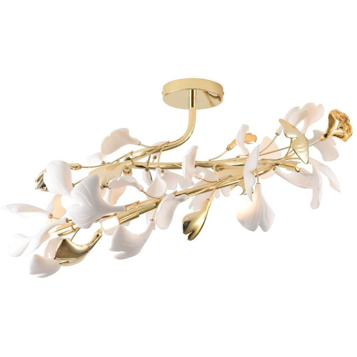 Zuma Line Leaf Deckenlampe 6x3.5 W gold MX2858-6-EGN