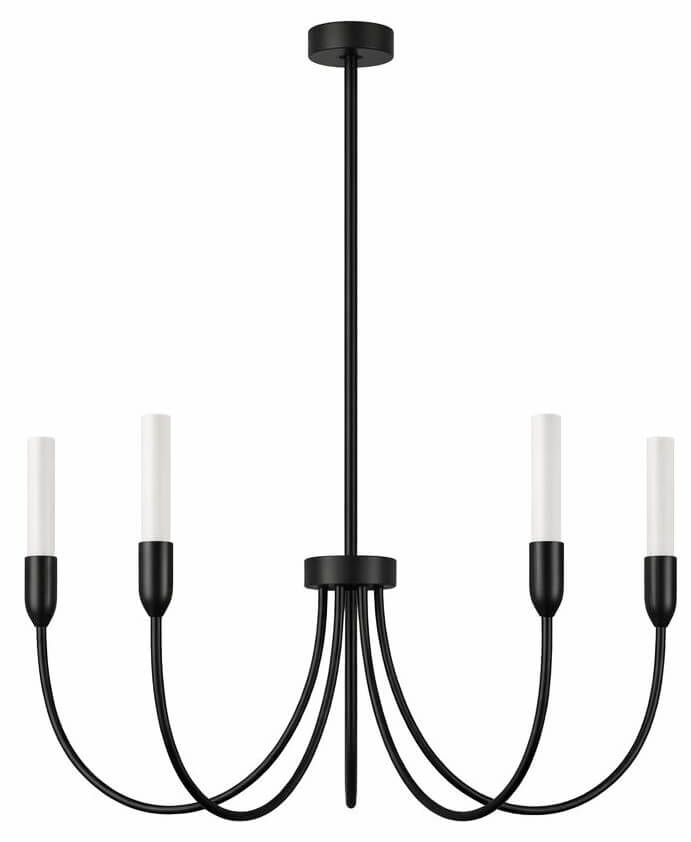 Argon Augustine Pendelleuchte 5x6 W weiß-schwarz 2206