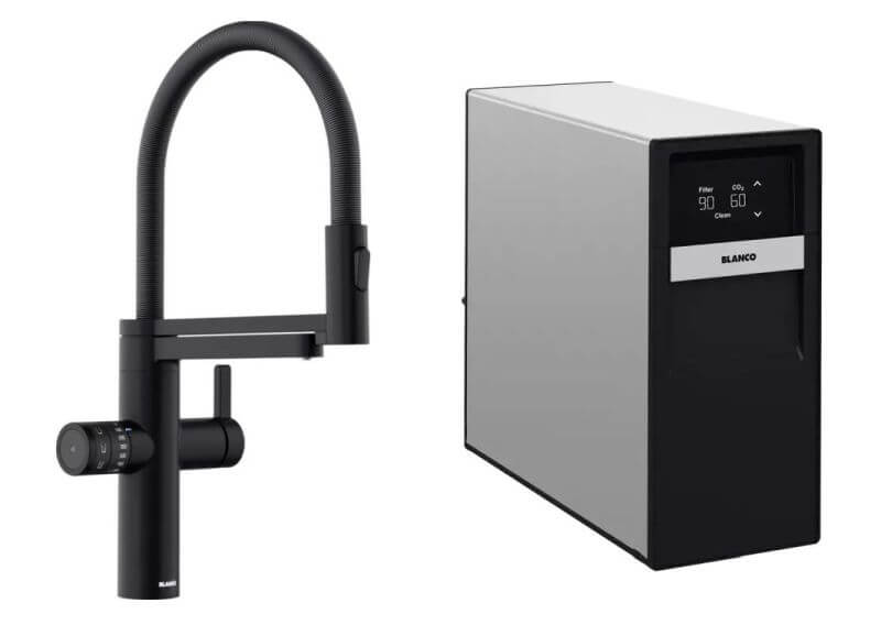 Set Grundeinheit Blanco Drink Soda 527633, Küchenarmatur für Wasserfilter Blanco Evol-S Pro 526629