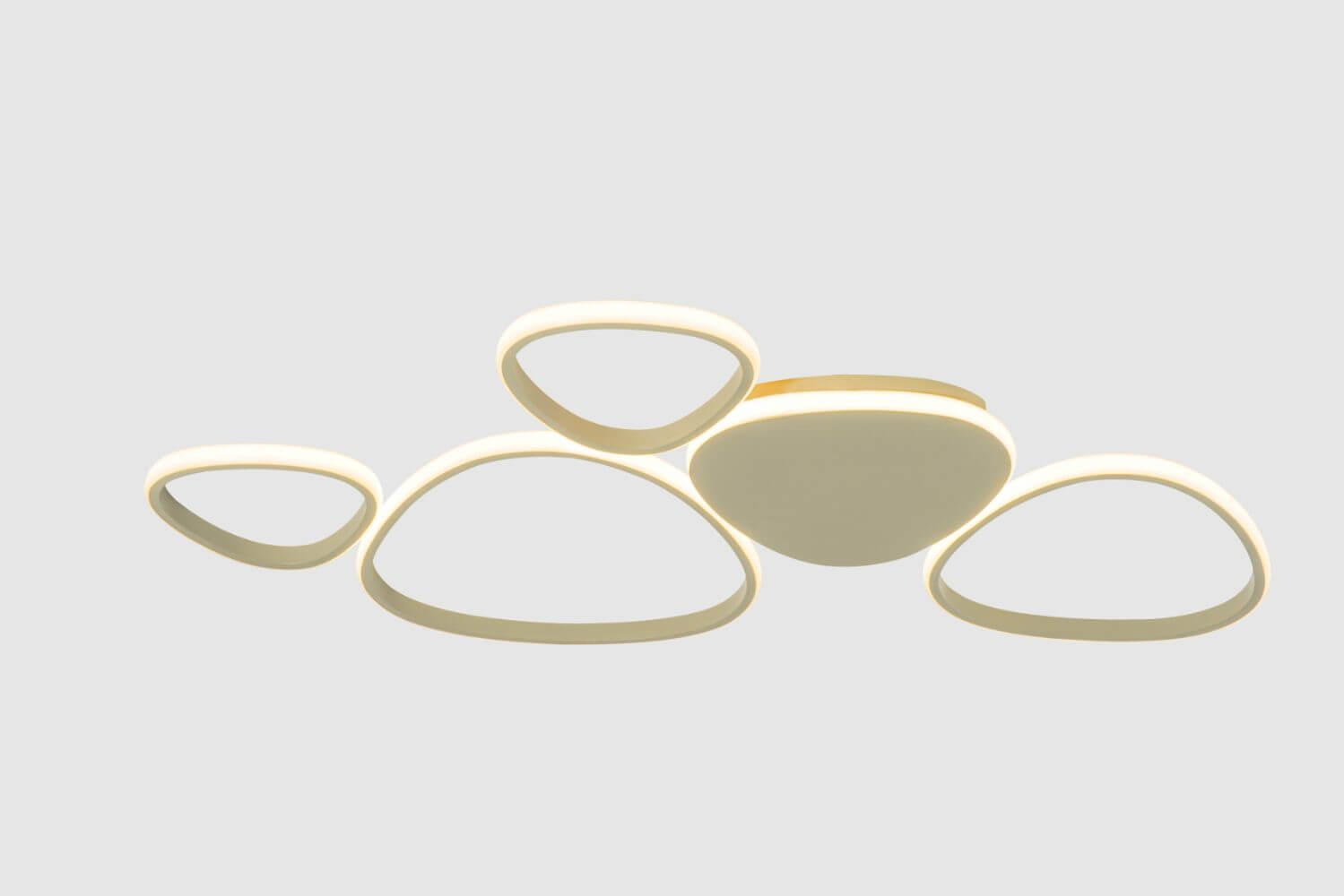Zuma Line Huron Deckenlampe 5x48 W beige 2023519C5A-BE