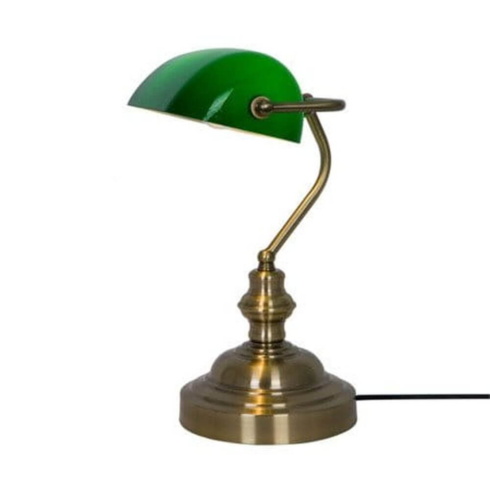Zuma Line Edes Tischlampe 1x60 W messing-grün T110810