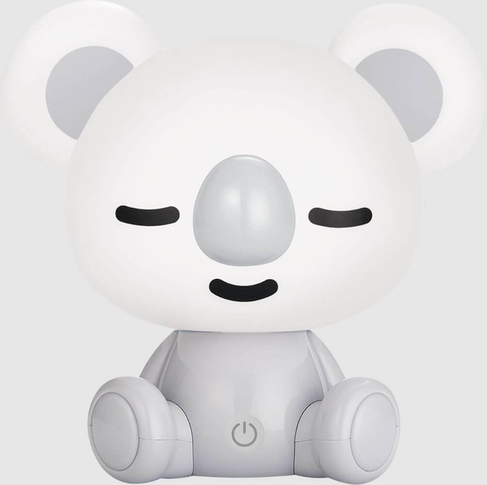 Zuma Line Koala Nachtlampe für Kinder 1x3 W grau KDR-611-GR