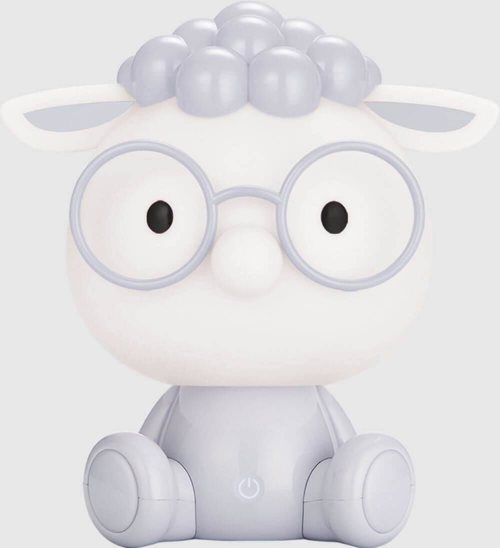 Zuma Line Sheep Nachtlampe für Kinder 1x3 W grau KDR-612-GR