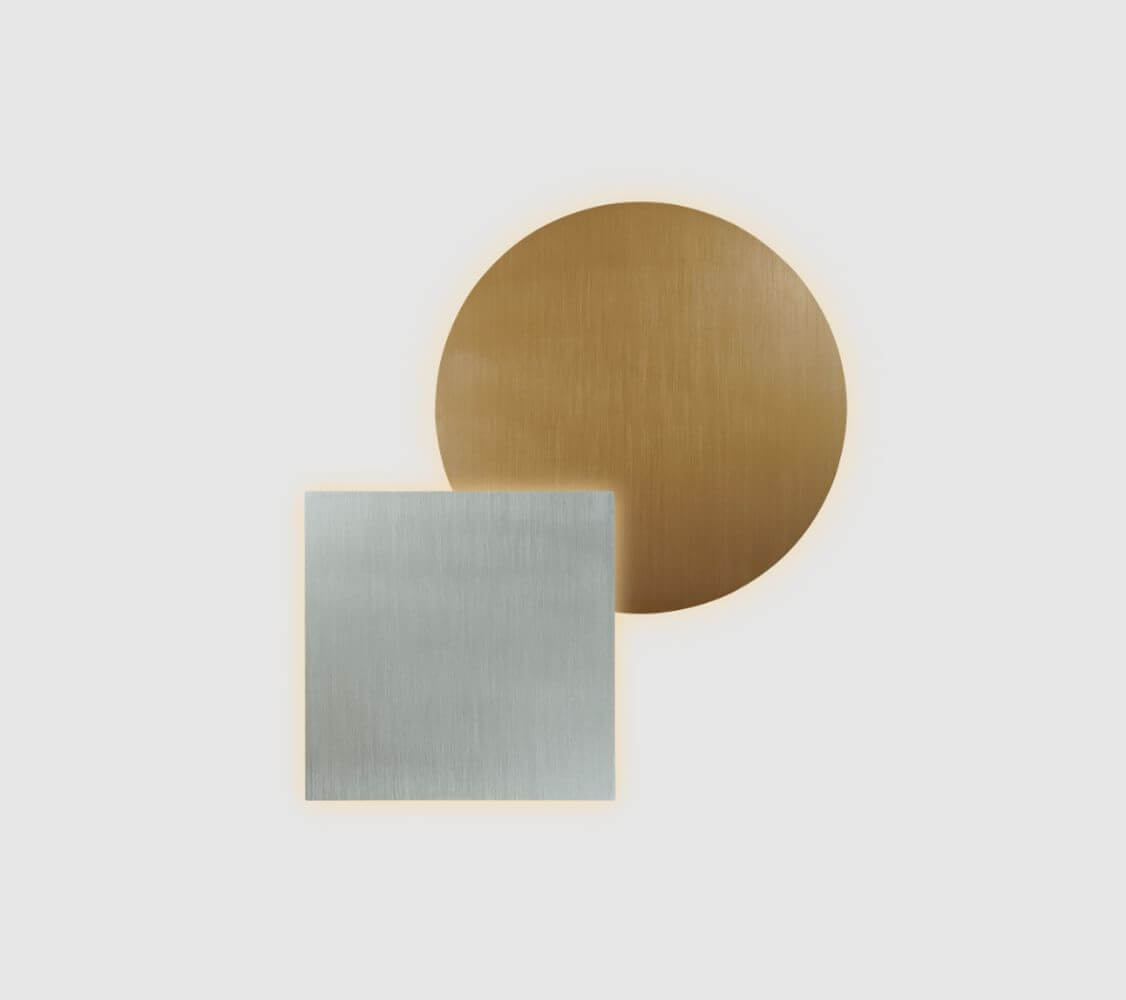 Zuma Line Bonny Wandleuchte 2x44 W gold-silber 250069-TE
