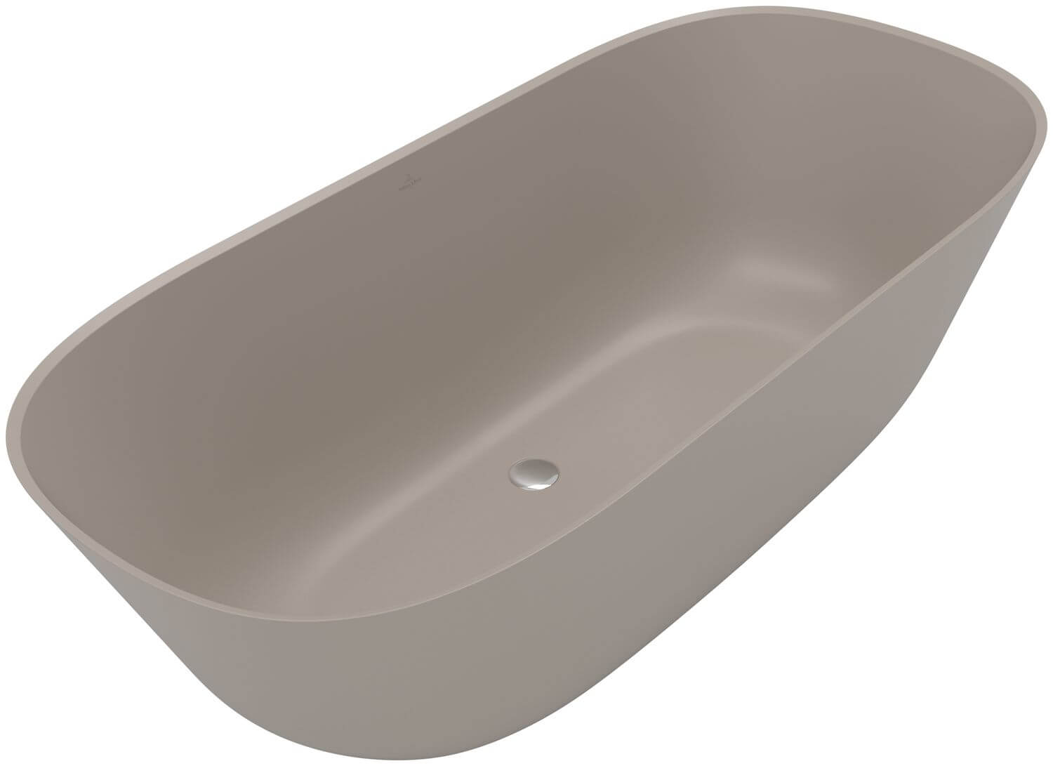 Villeroy & Boch Theano Freistehende Badewanne 175x80 cm oval UBQ175ANH7F200V-AL
