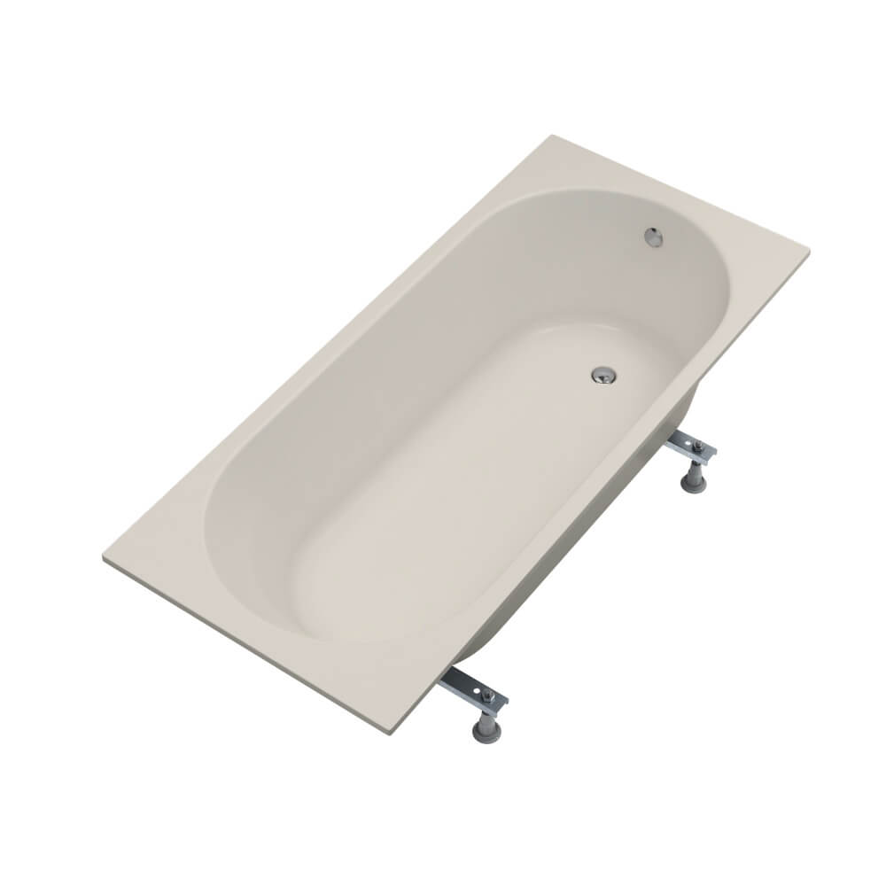 Schedline Artemis Cashmere Mat Rechteckige Badewanne 150x70 cm 3WSP.A1P-15070/PK/MG