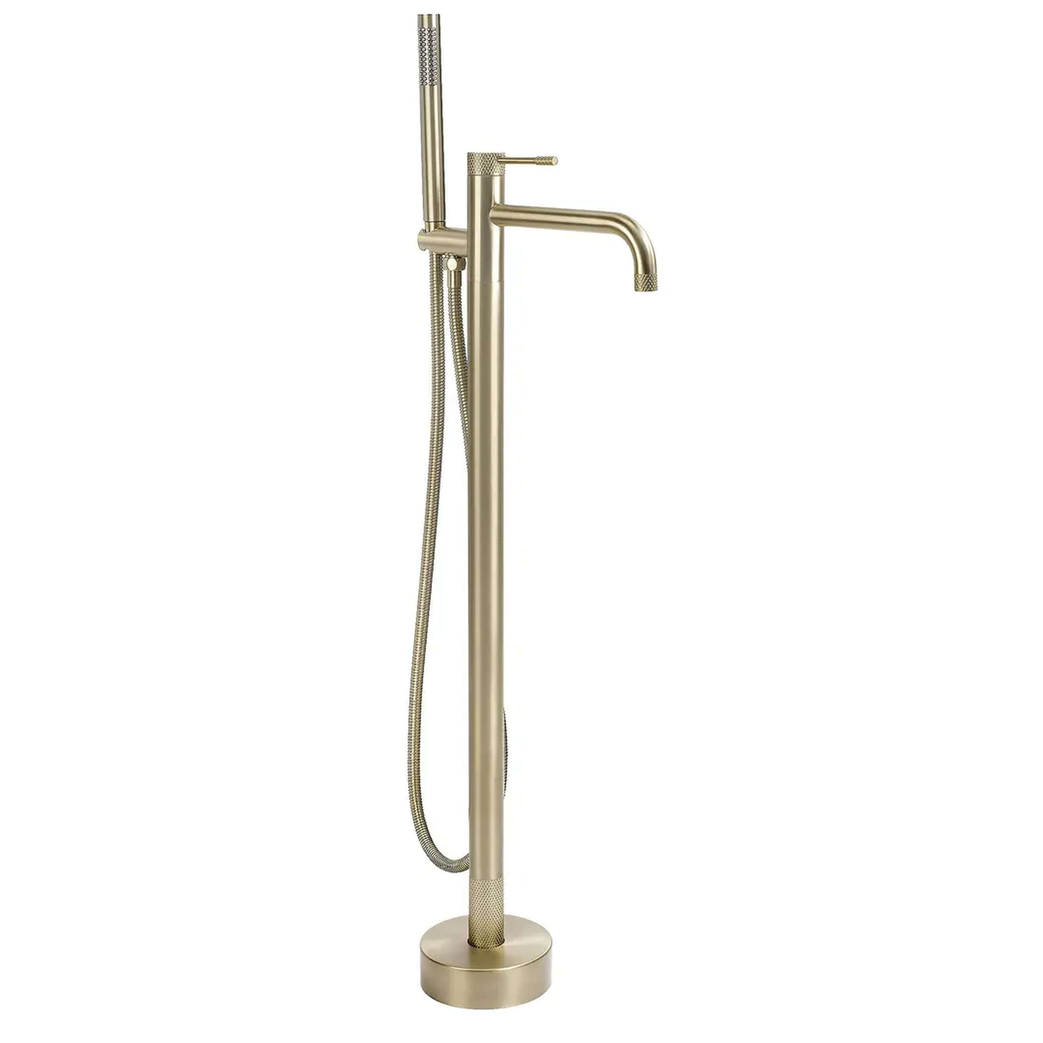 Rea Venti Badewannen- und Duscharmatur freistehend gold REA-B9765