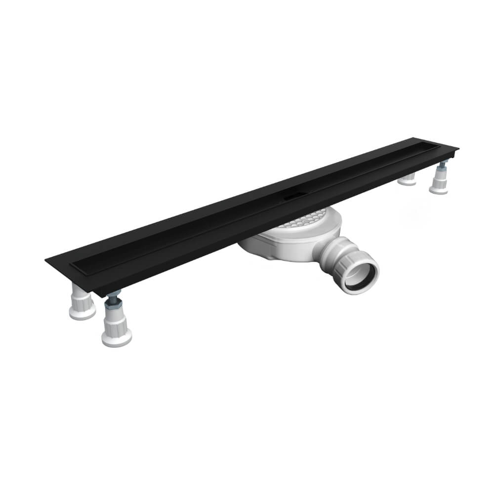 Schedline Slight Flow Low Linienablauf 120 cm schwarz SOLBSN-120035C