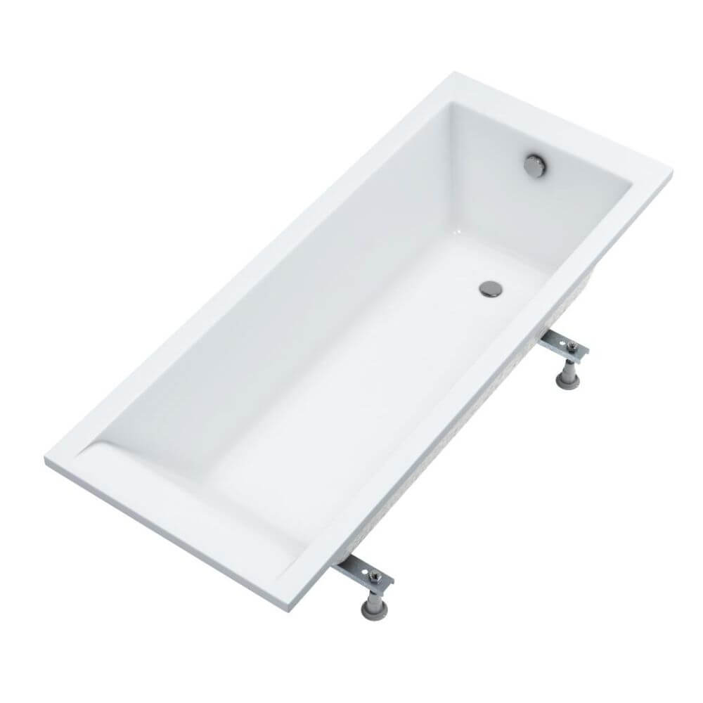 Schedline Maio White Mat Rechteckige Badewanne 170x70 cm weiß 3WST.M2P-17070/B/MG