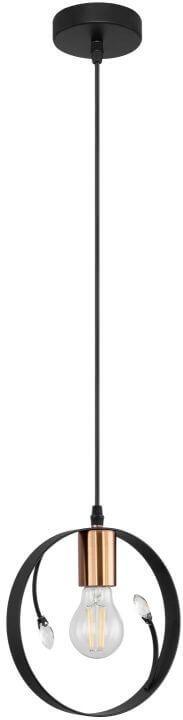 Globo Lighting Vigo Pendelleuchte 1x60 W schwarz 15346-1