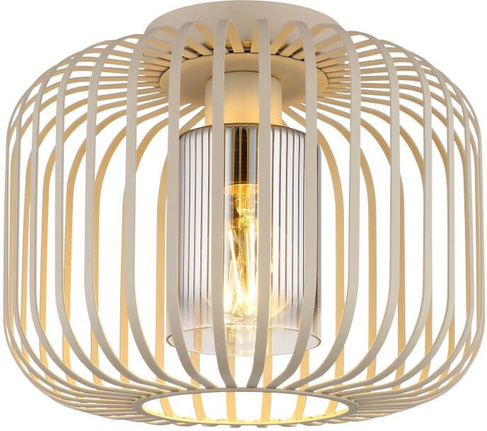 Globo Lighting Alfred Deckenlampe 1x40 W beige 15758D