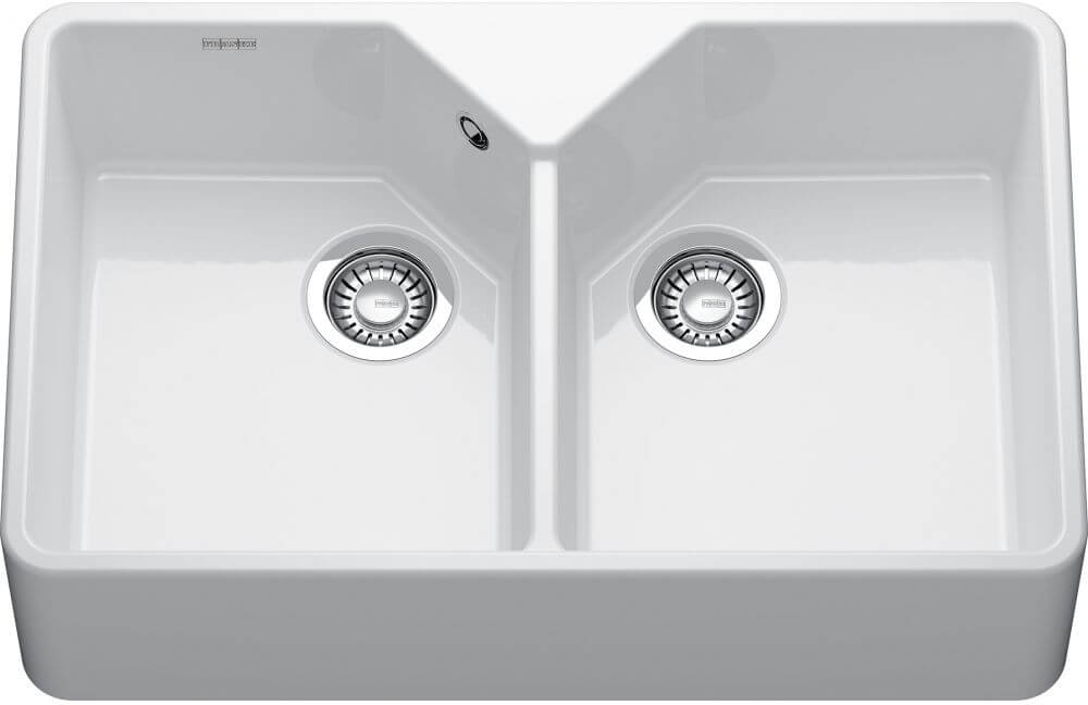Franke Belfast Keramikspüle 79.3x48.9 cm weiß 130.0756.068