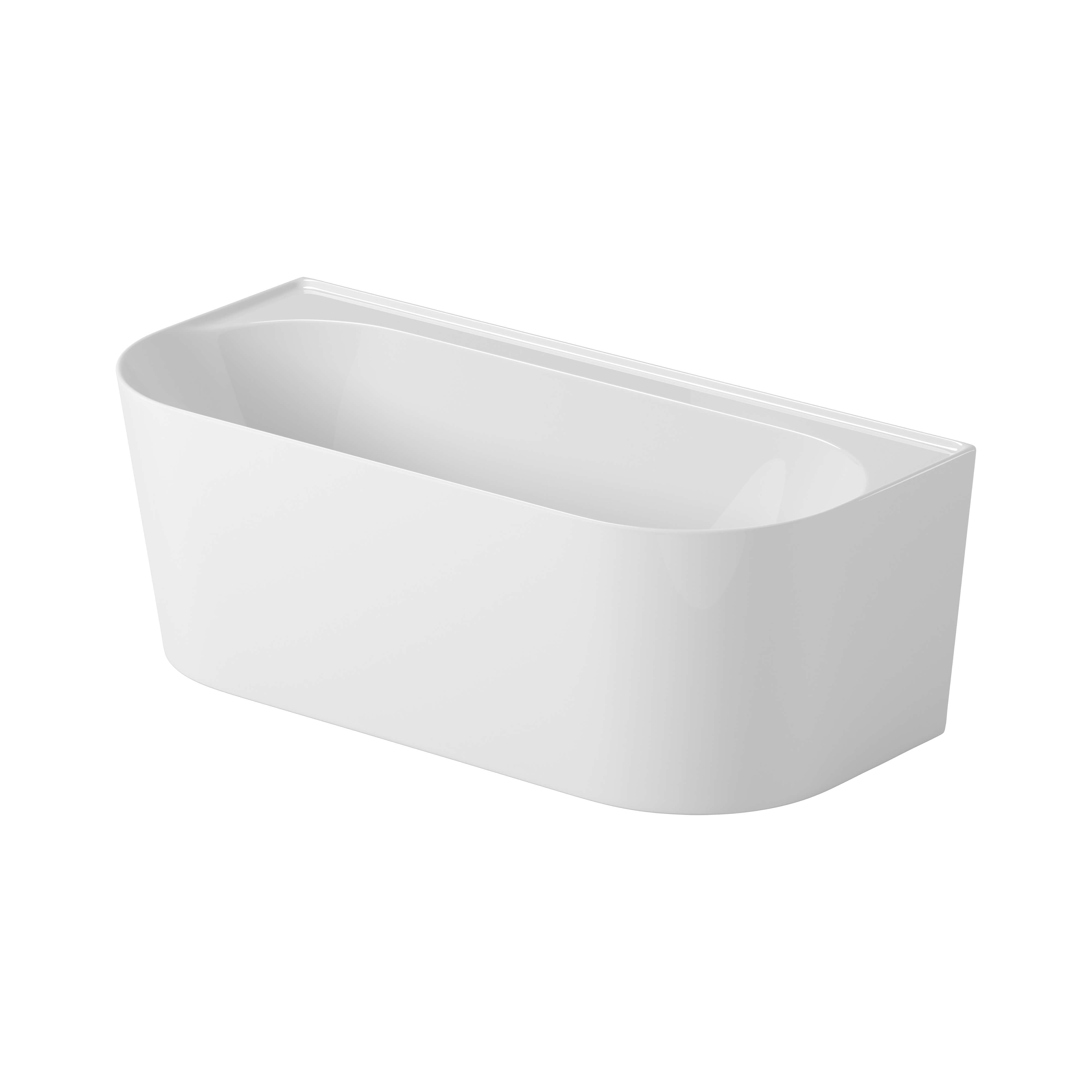 Cersanit Crea Freistehende Badewanne 170x80 cm rechteckig weiß S931-040