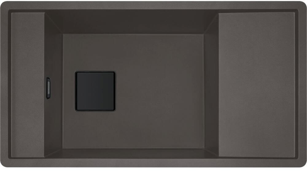 Franke Fresno Granitspüle 87.7x49.5 cm grau/graphit/onyx 114.0740.847