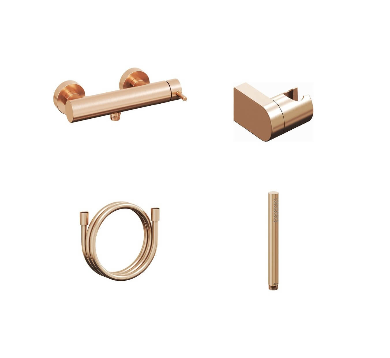 Ravak Espirit Duscharmatur Wandmontage gold X07S132