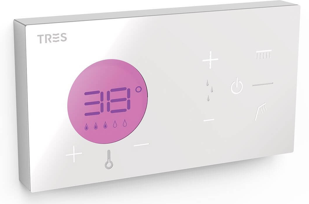 Tres Shower Technology Duscharmatur Unterputz mit Thermostat chrom 49286299
