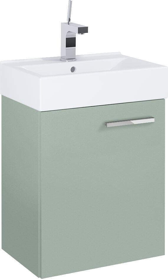 Elita Tiny Waschtisch mit Unterschrank 45 cm grün RE020450151470