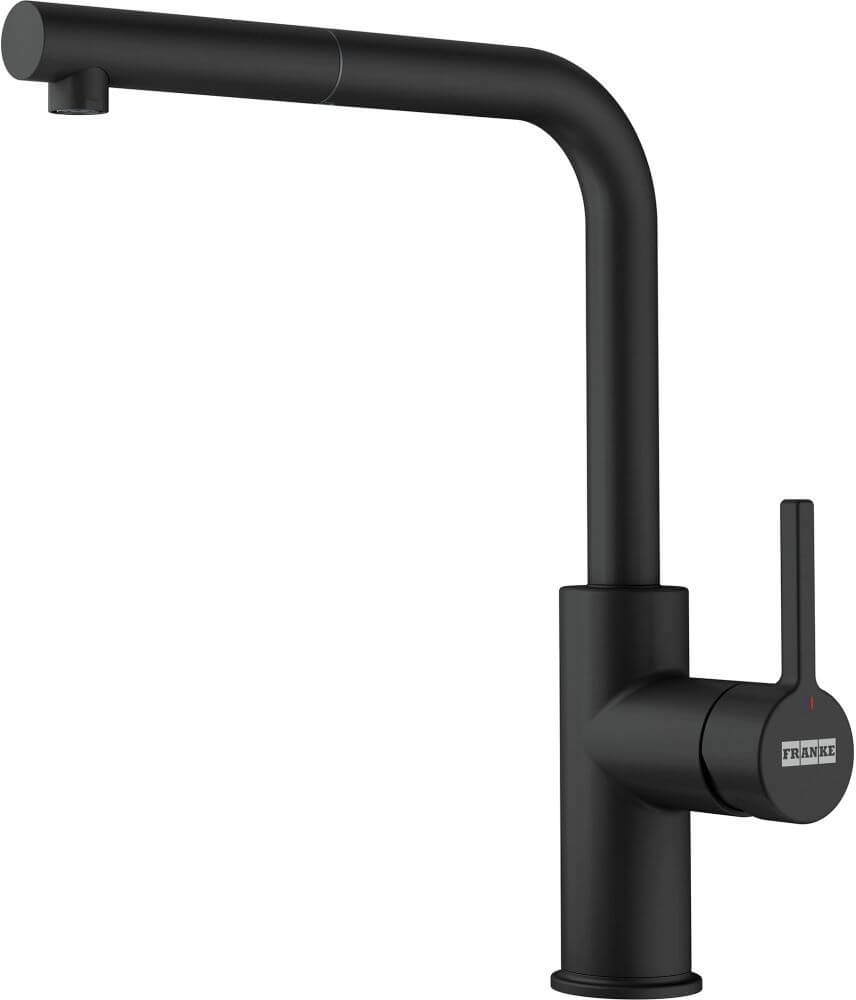 Franke Urban Küchenarmatur Stehend schwarz 115.0755.387
