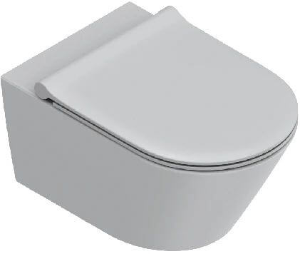 Catalano Zero WC-Becken hängend Spülrandlos mit Wirbelspülung schwarz Glanz 0111750023