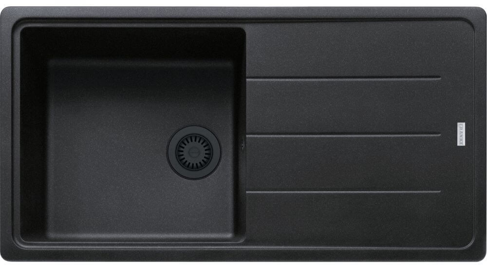 Franke Basis Granitspüle 97x50 cm grau/graphit/onyx 114.0741.178