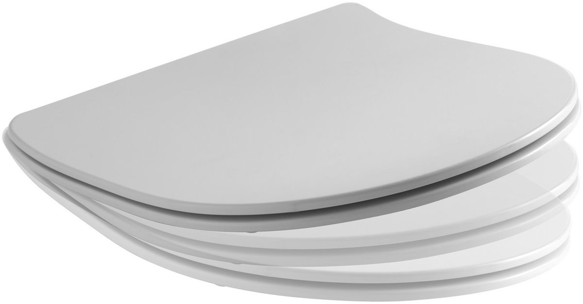 Kerasan Flo WC-Sitz Absenkautomatik weiß 319101N