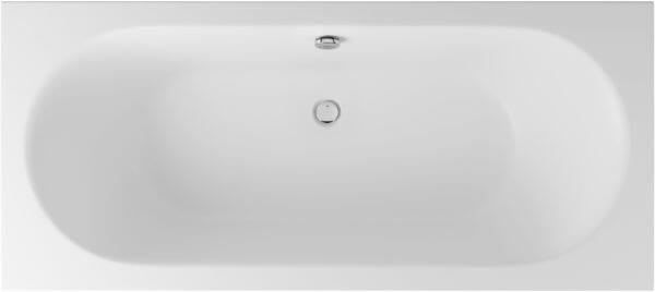 Excellent Oceana Rechteckige Badewanne 160x75 cm weiß WAEX.OCE16WHMS