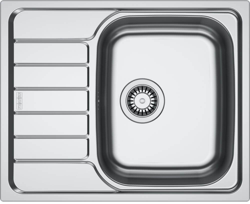 Franke Spark Edelstahlspüle 62x50 cm stahl 101.0712.224