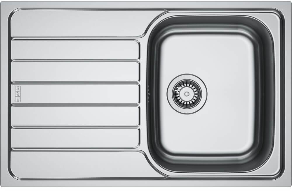 Franke Spark Edelstahlspüle 78x50 cm stahl 101.0712.233