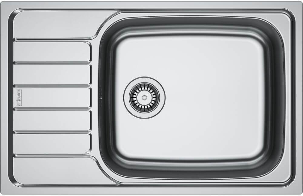 Franke Spark Edelstahlspüle 78x50 cm stahl 101.0712.229