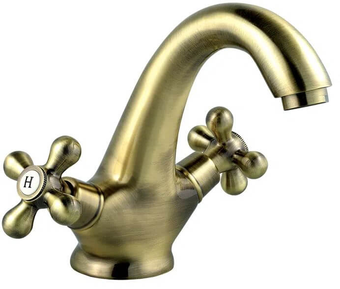 Ferro Antica Waschtischarmatur Stehend antikes messing/bronze BAI2BR