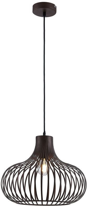 Globo Lighting Mateo Pendelleuchte 1x40 W schwarz 33370111X