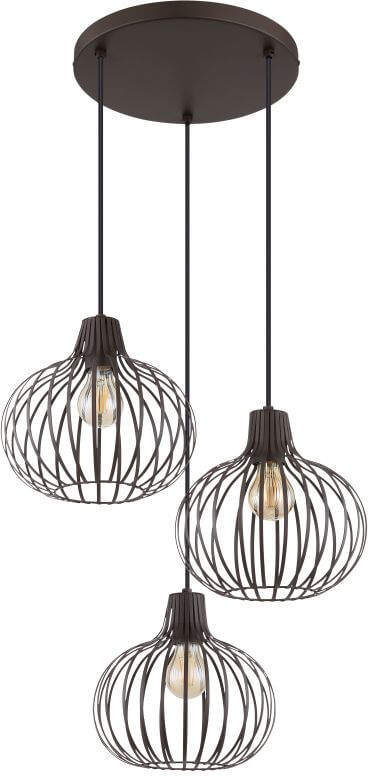 Globo Lighting Mateo Pendelleuchte 3x40 W schwarz 33379311