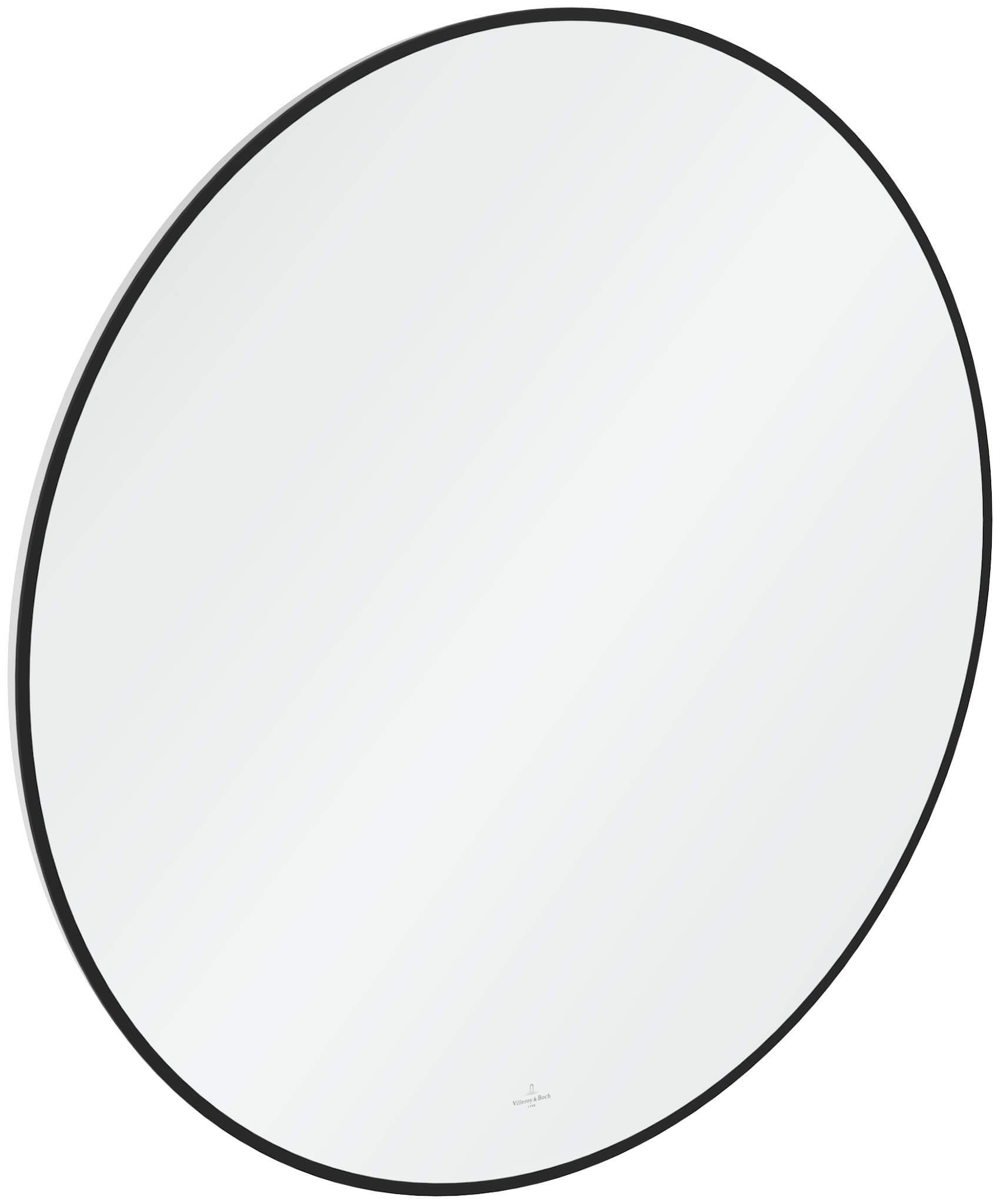 Villeroy & Boch Spiegel 90x90 cm rund mit Beleuchtung schwarz A4899000