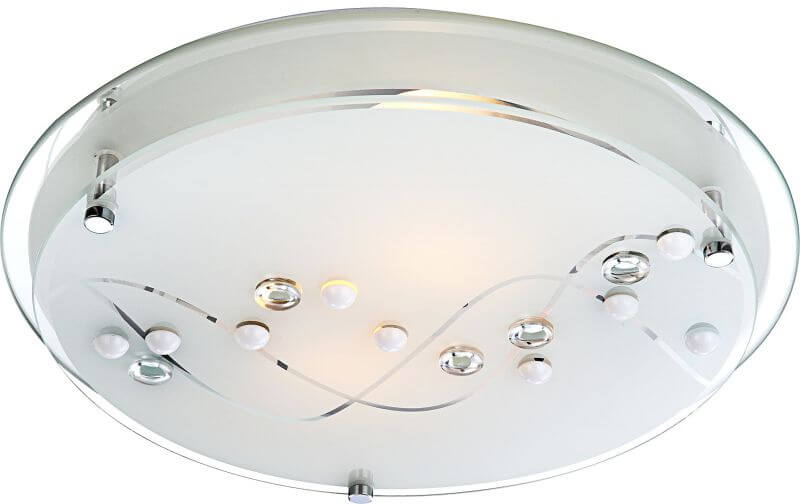 Globo Lighting Ballerina Decke 2x60 W weiß 48090-2