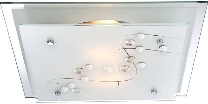 Globo Lighting Ballerina Decke 2x60 W weiß 48092-2