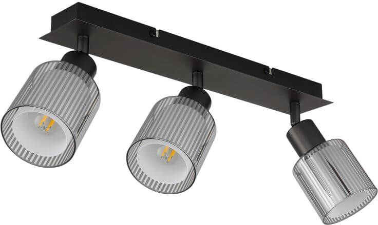 Globo Lighting Villegas Deckenlampe 3x25 W schwarz 54456-3