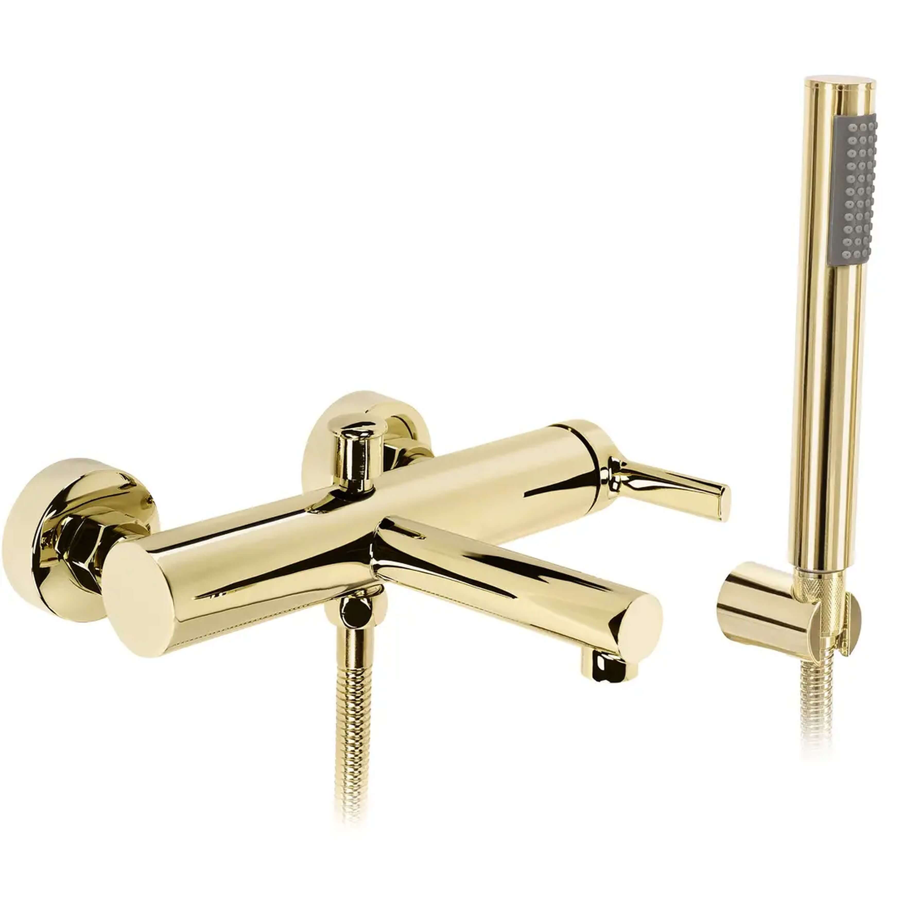 Rea Pixel Badewannen- und Duscharmatur Wandmontage gold REA-B4524