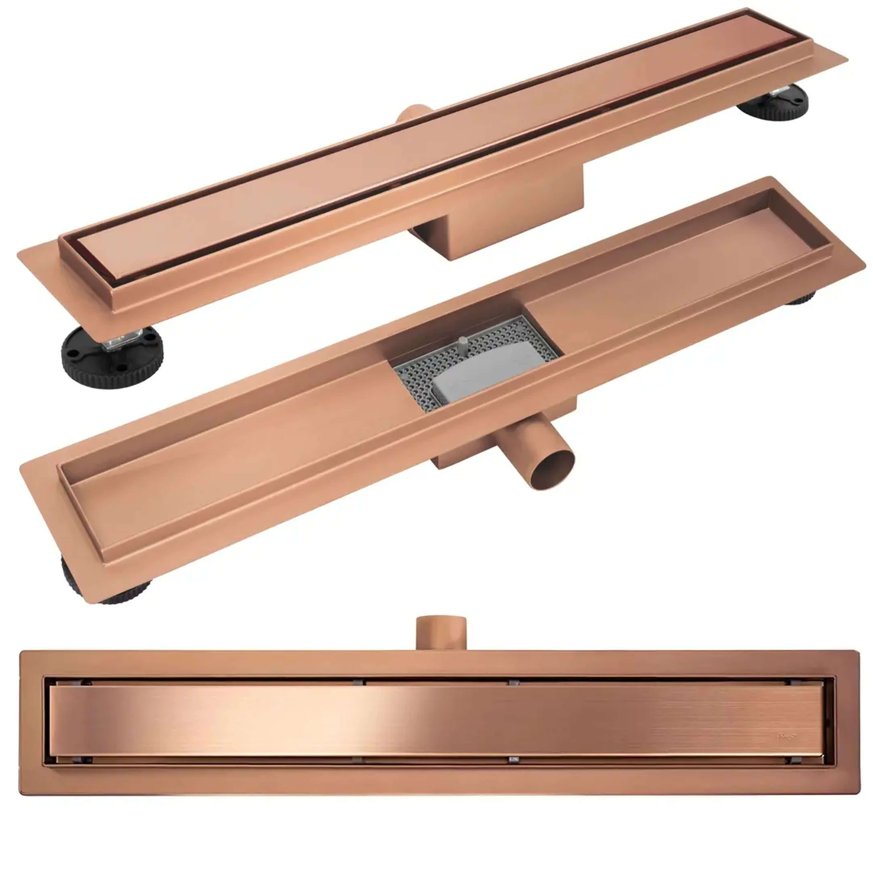 Rea Neox Linienablauf 100 cm kupferrot REA-G4890