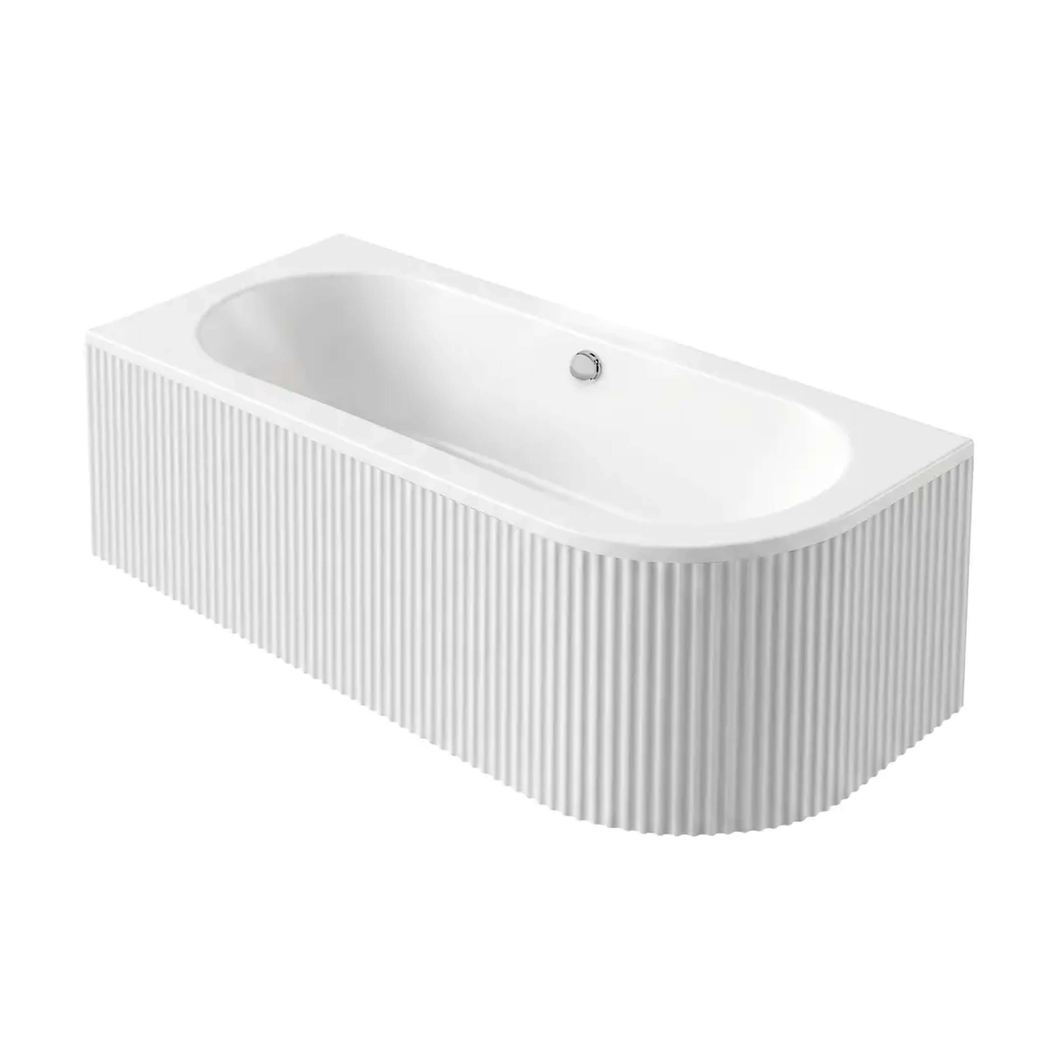 Rea Orion Eckbadewanne 149.5x75 cm weiß REA-W0071