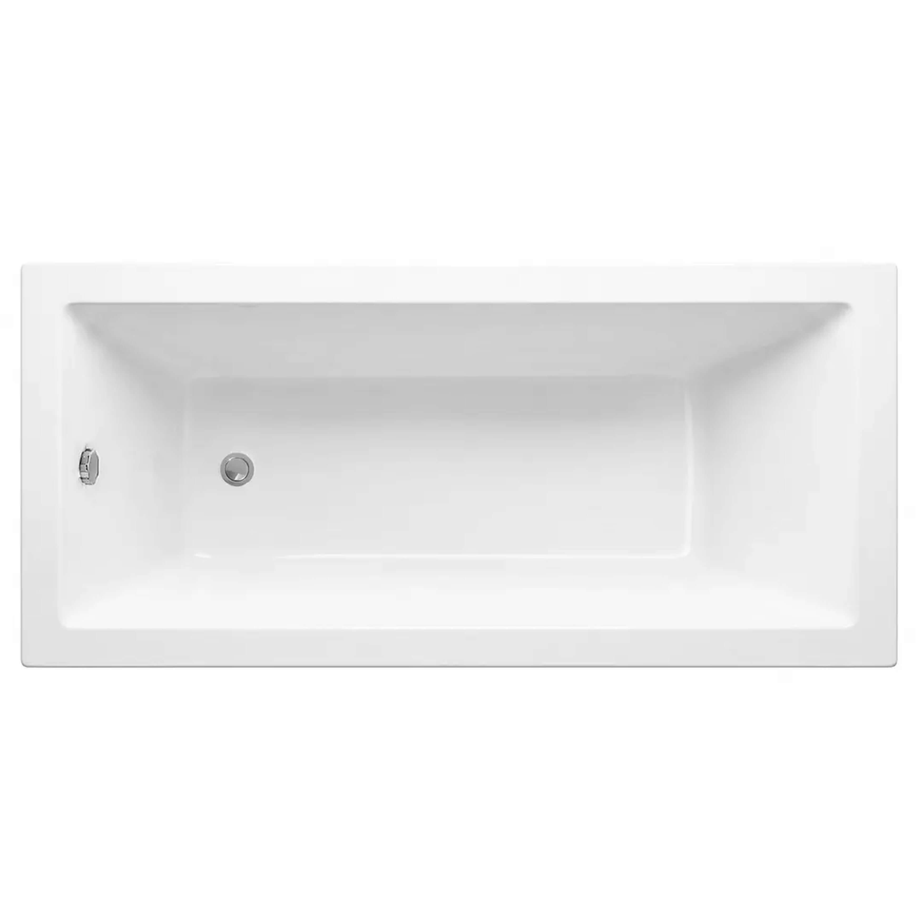 Rea Prima Rechteckige Badewanne 149.5x70 cm weiß REA-W0078
