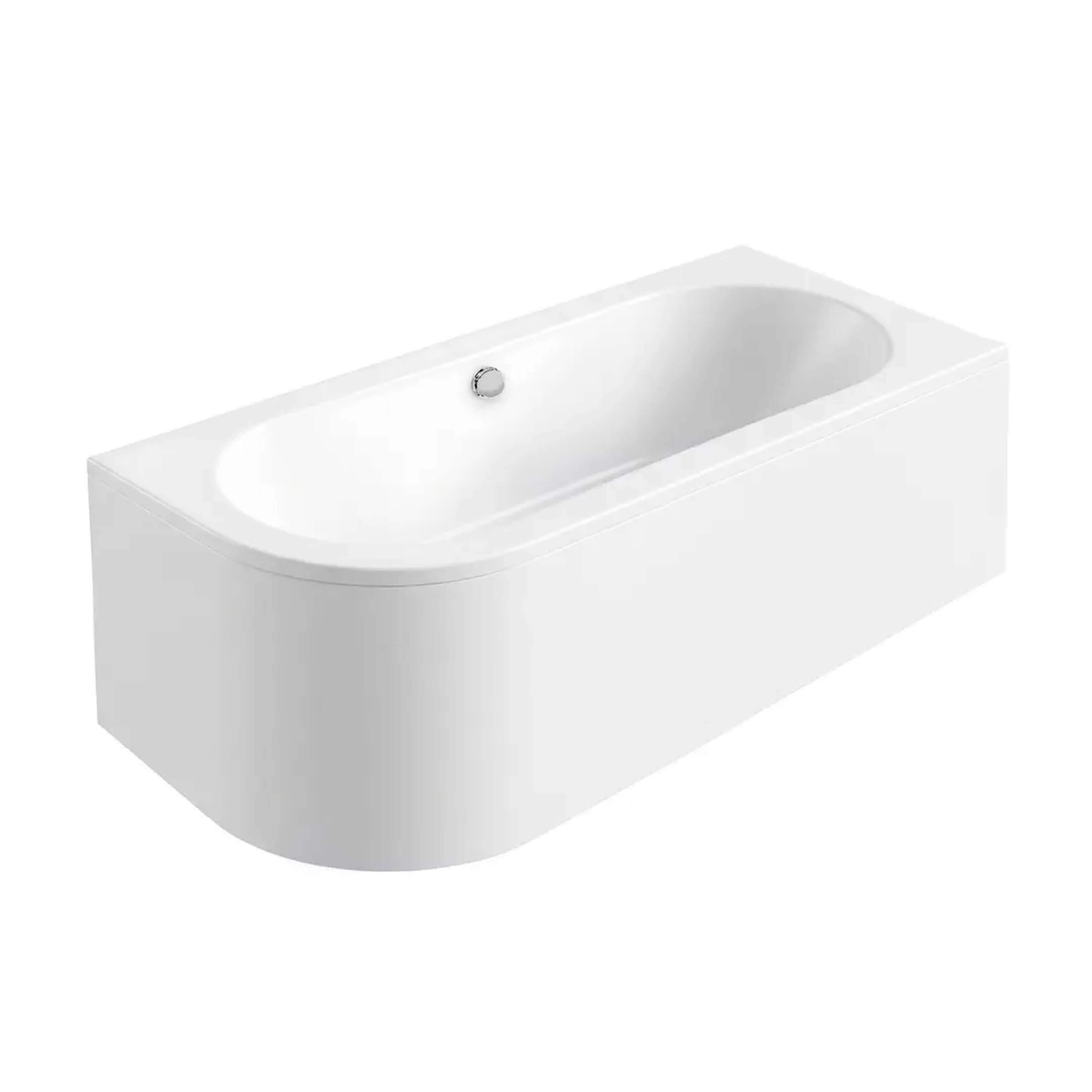 Rea Orion Eckbadewanne 149.5x75 cm rechtsseitig weiß REA-W0096