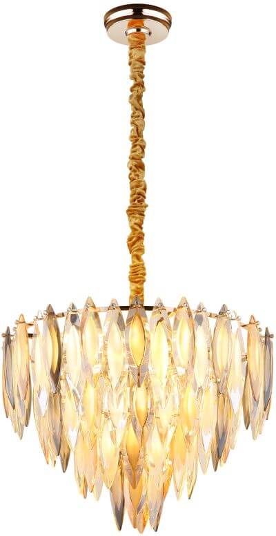 Globo Lighting Elinor Pendelleuchte x40 W gold 64136H