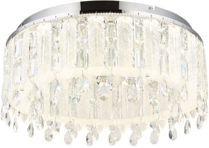 Globo Lighting Klunka Deckenlampe 1x58 W chrom 67176-58D