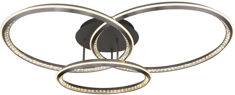 Globo Lighting Norberto Deckenlampe 1x30 W schwarz 67382-30