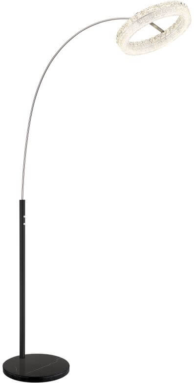 Globo Lighting Laurel Stehlampe 1x24 W schwarz 67387S