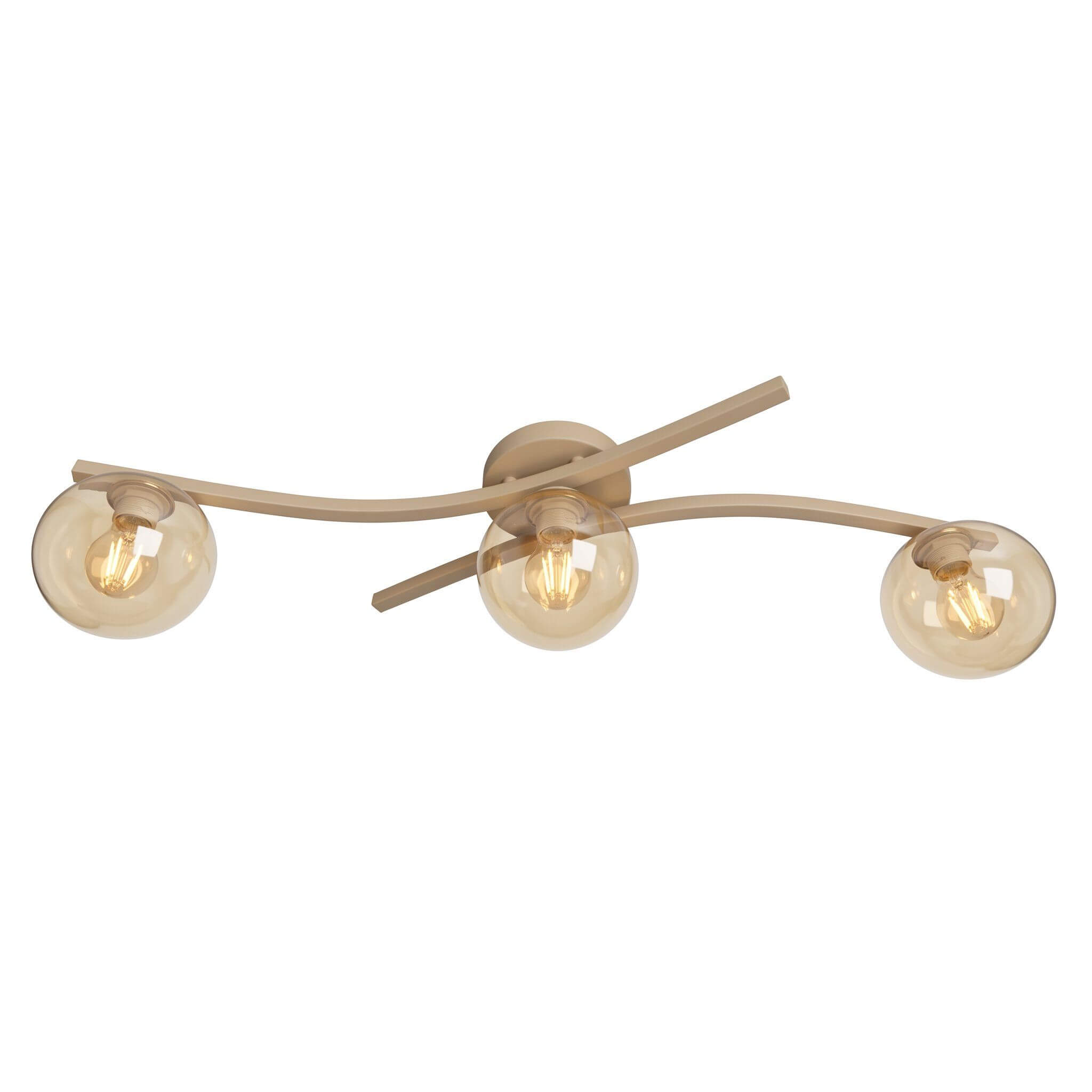 Emibig Opus Deckenlampe 3x10 W beige 1783/3