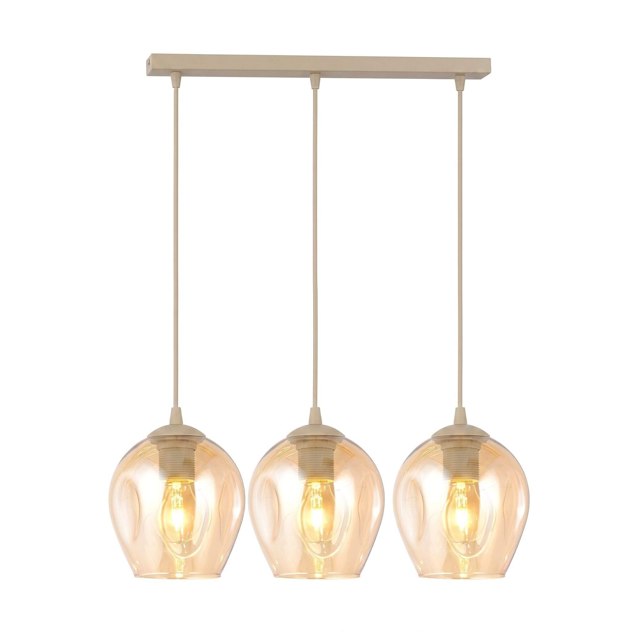 Emibig Istar Pendelleuchte 2x15 W beige 1785/3