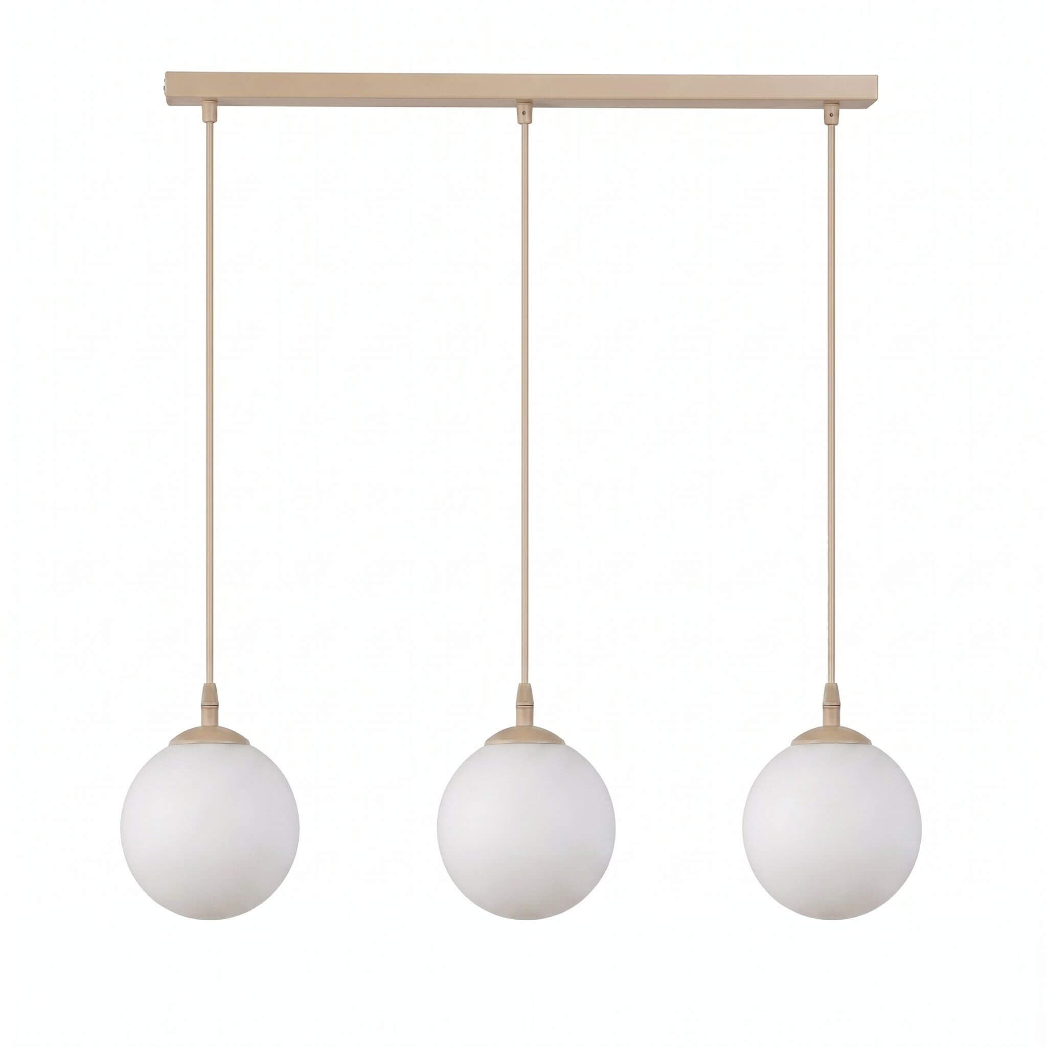 Emibig Cosmo Pendelleuchte 3x10 W weiß-beige 1790/3