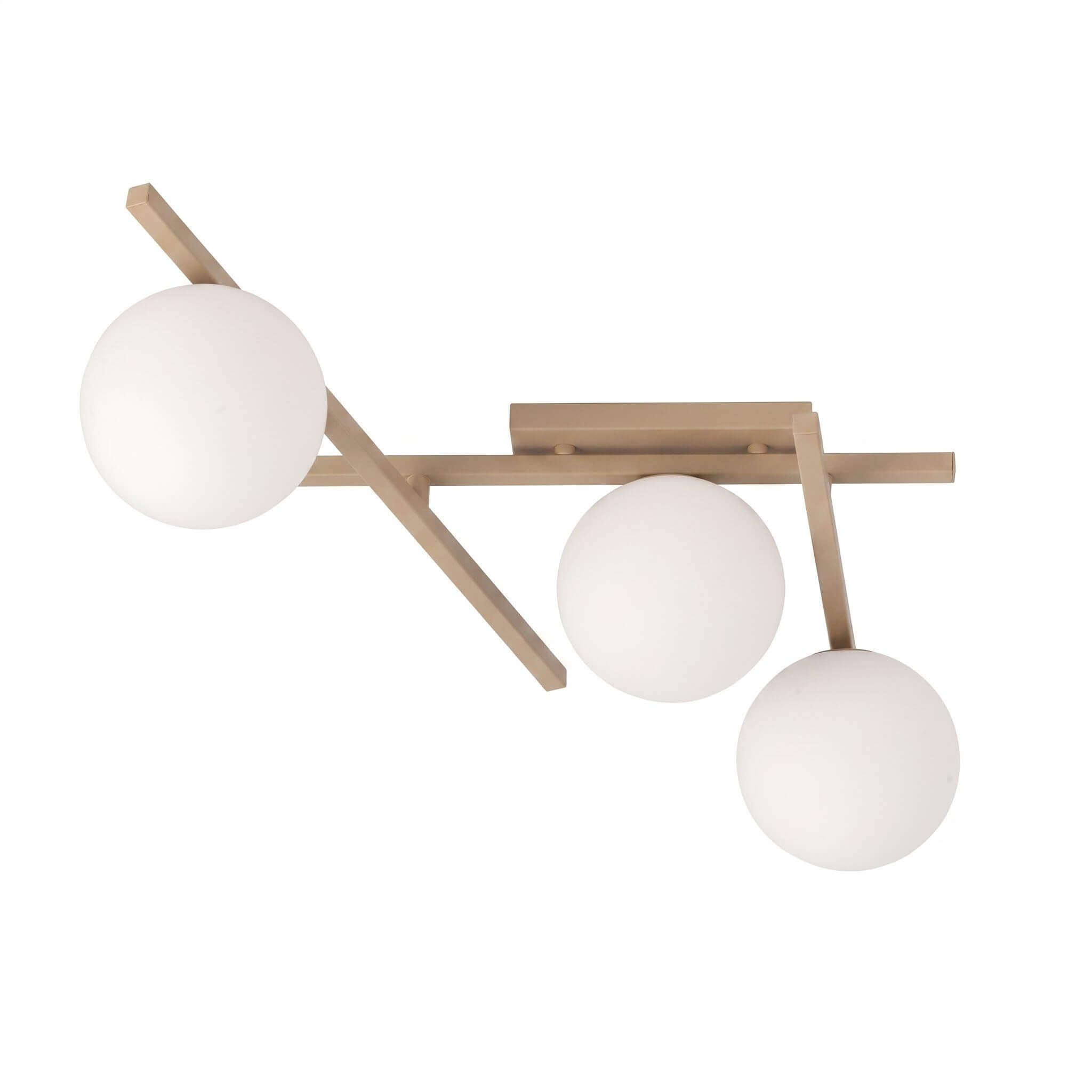 Emibig Smart Deckenlampe 3x10 W weiß-beige 1793/3