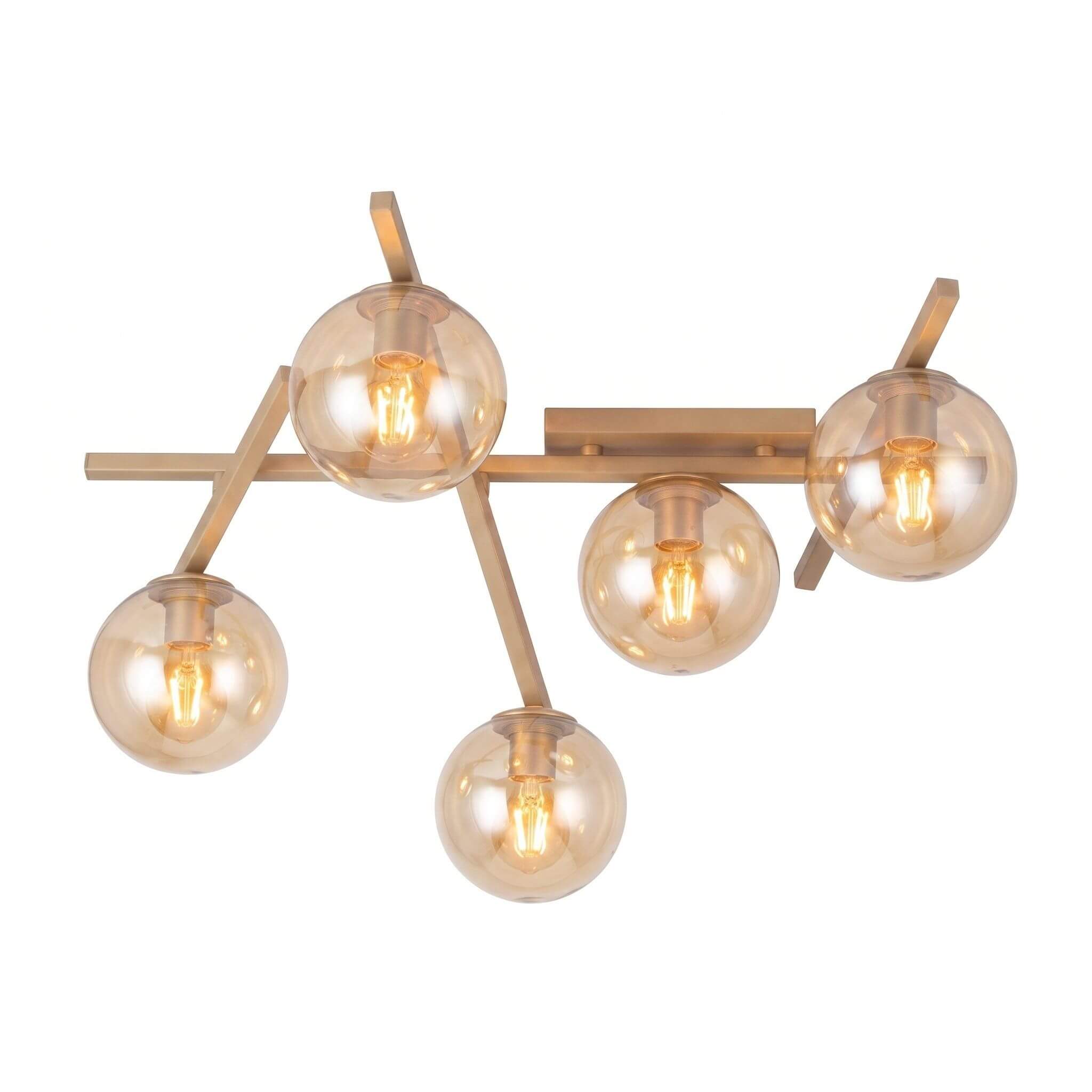 Emibig Smart Deckenlampe 5x10 W beige 1794/5